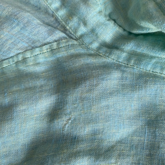 Linen Escada Sport Mint green Top - Picture 6 of 6